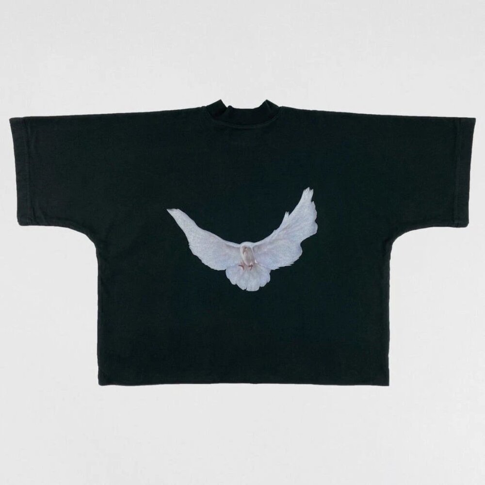 Yeezy Gap Dove No Seam Tee YGEBB Black Size Large